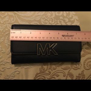 Navy MK wallet